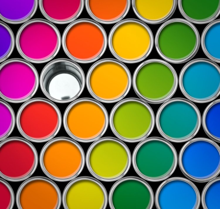 Favori renk ve tonları örtüşmektedir. Duvar için daha koyu bir renk seçin ardından aynı renk şemasında farklı olan bir renk seçin. Boyacı