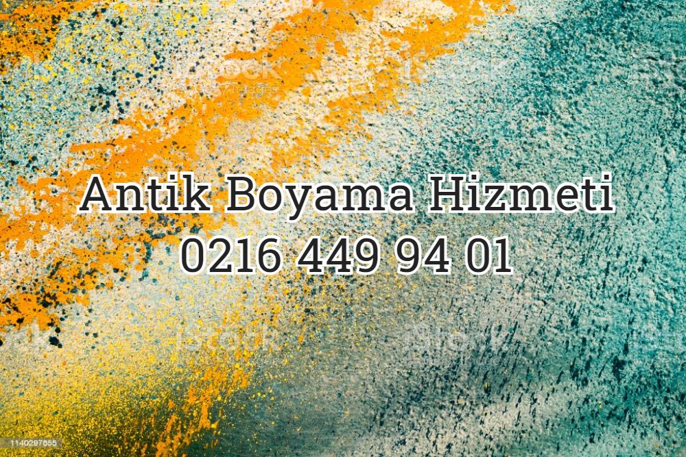 Antik Boyama Hizmetleri, Antik Ev ve İşyeri Duvar Boyama, Antik Metal Boyama, Antik Mobilya Boyama ustaları İstanbul'da profesyonel hizmet.